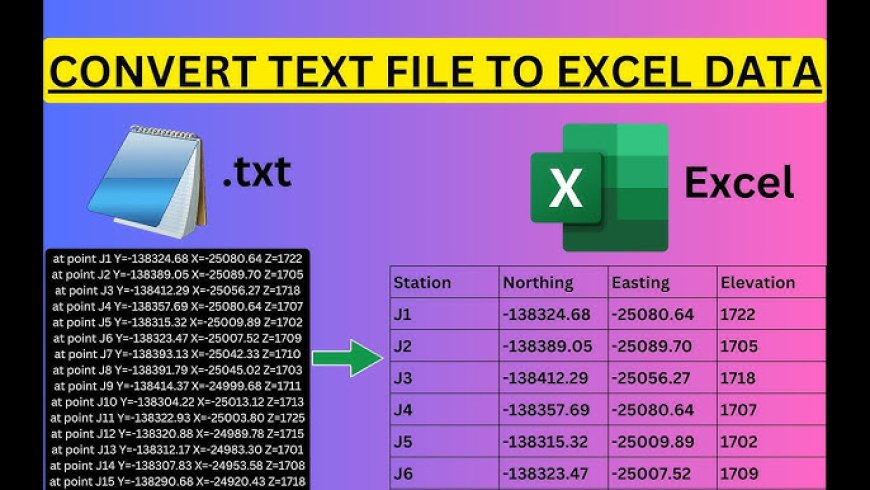 How to convert text files to Excel (TXT to XLSX): 8 methods